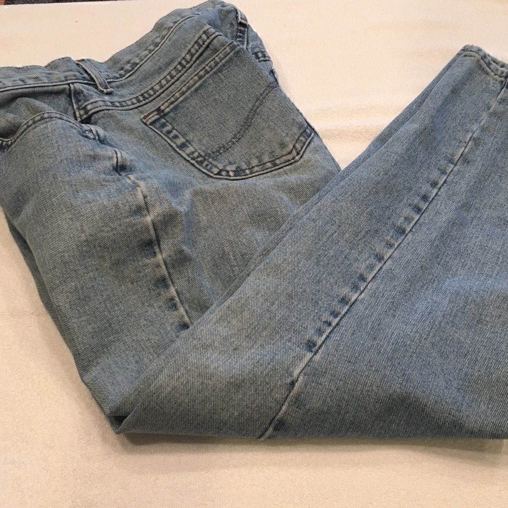 Size 10 Lee Riveted jeans acid wash mom jeans